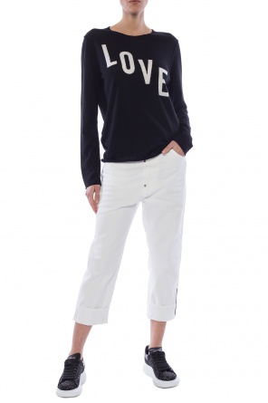 Sweater with embroidered lettering, zdjęcie 2 Sweater with embroidered lettering od Zadig & Voltaire